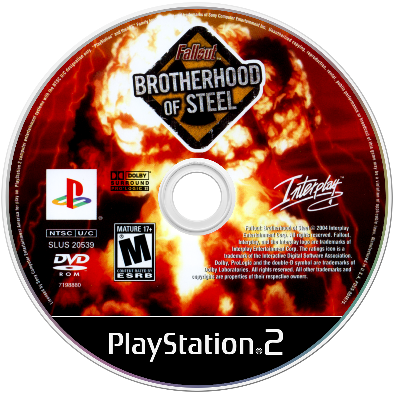 Fallout Brotherhood of Steel media 5 for Playstation 2